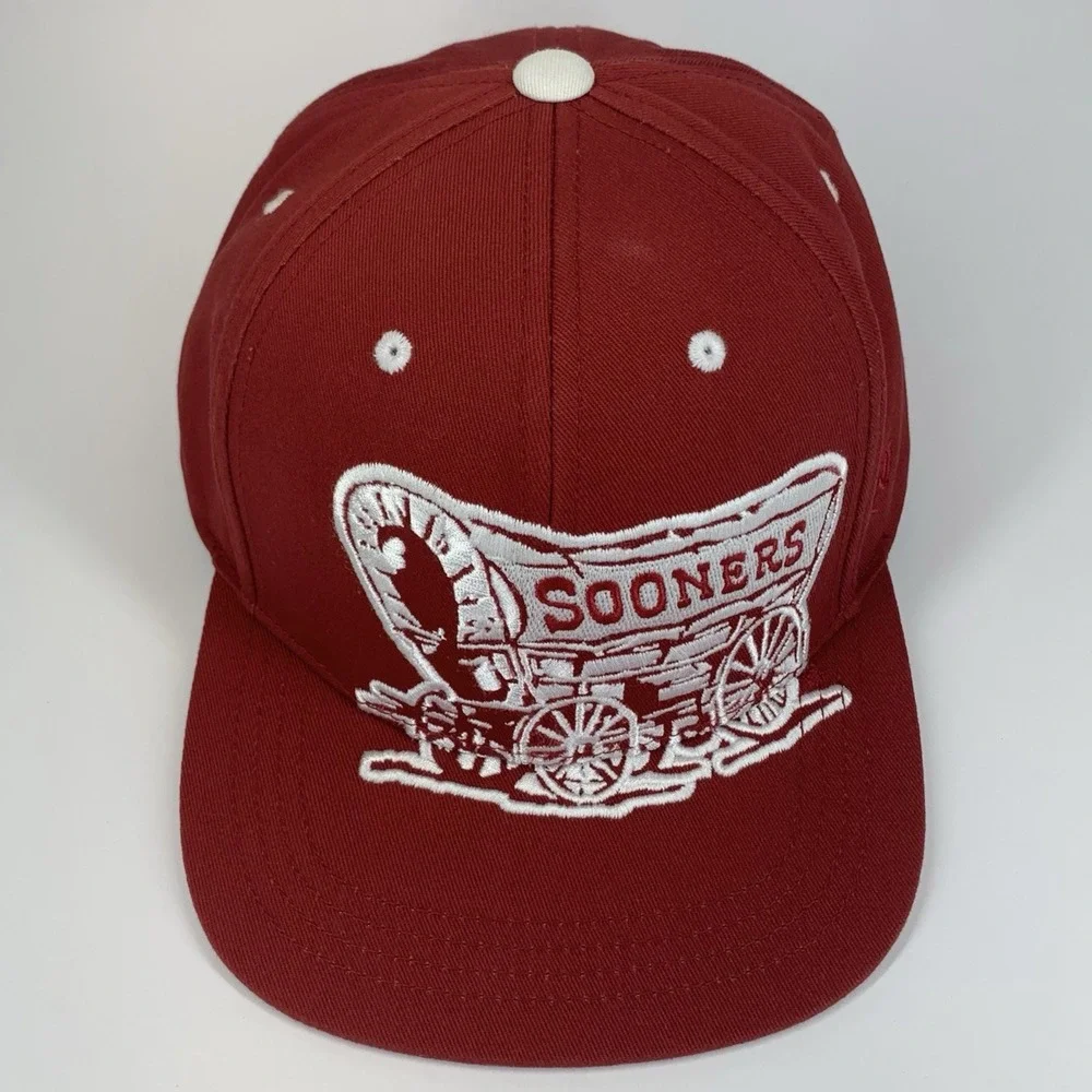 Oklahoma Sooners OU Schooner Hat YOUTH Adjustable Snapback Baseball Cap TOW